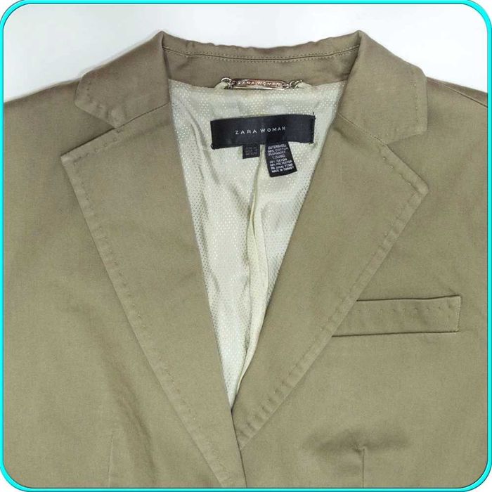 DE FIRMA → Sacou dama, bumbac + elastan, ZARA Women → EUR 36