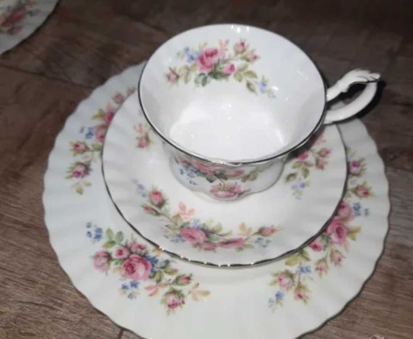 Троен сет ROYAL ALBERT СЕРИЯ Moss Rose