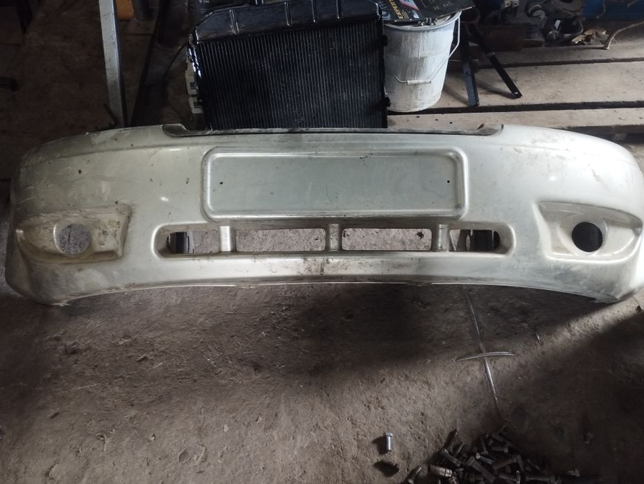 Бампер передний уаз патриот дорестайл