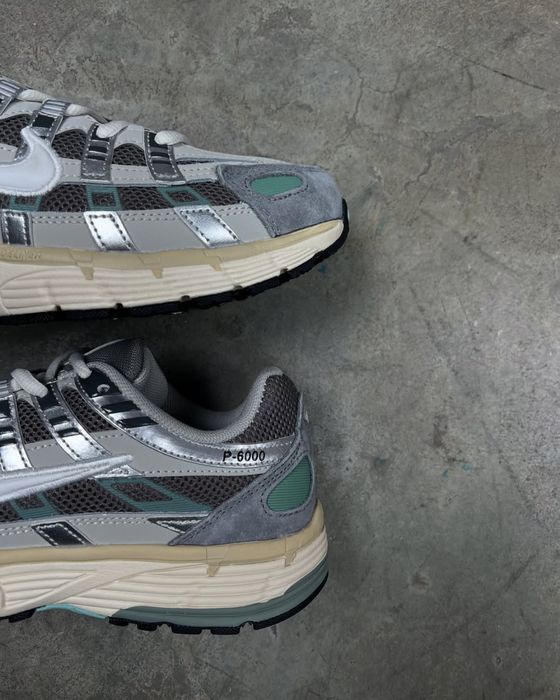 Кроссовки Nike p-6000 white/silver