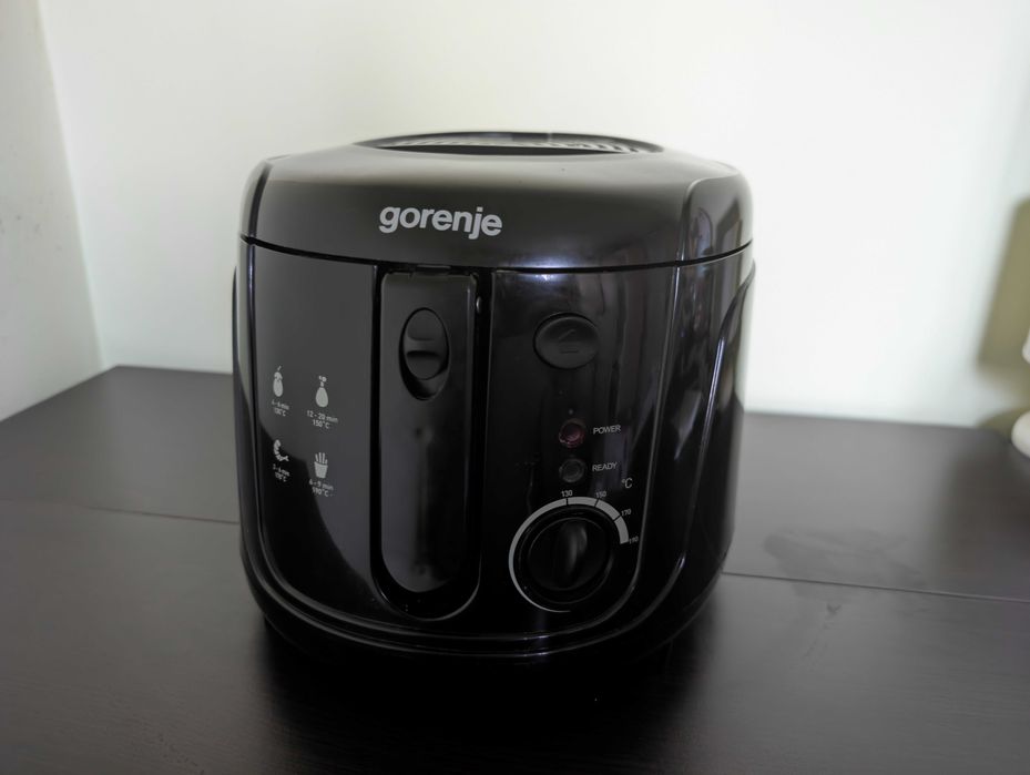Friteuza GORENJE GFR1800BK, 0.8kg, 2l, 1800W, negru-argintiu