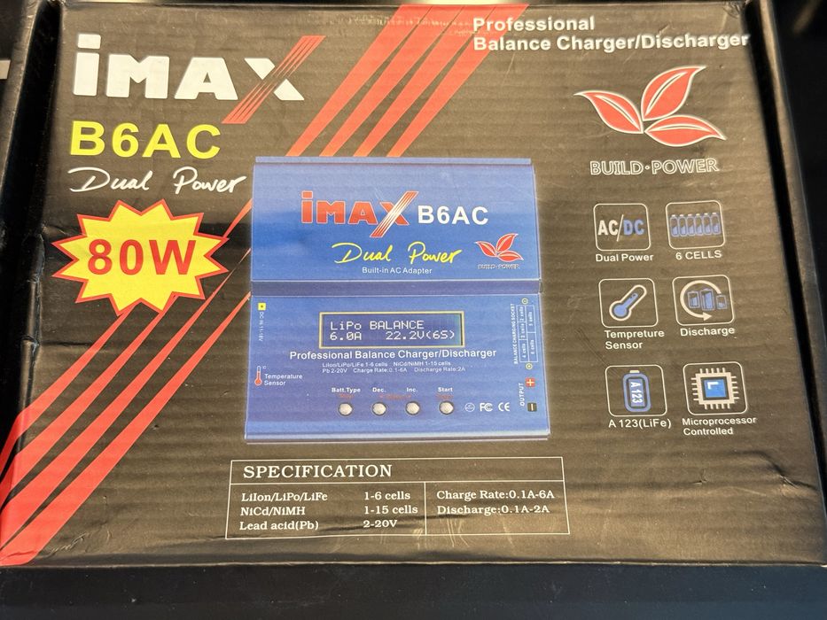 Зарядна станция Imax B6AC dual power