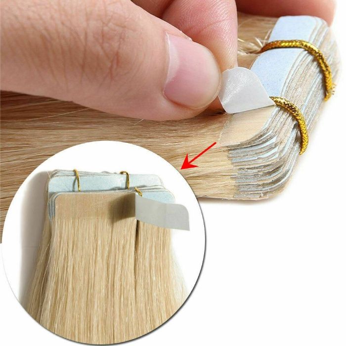 Коса на стикери/лепенки