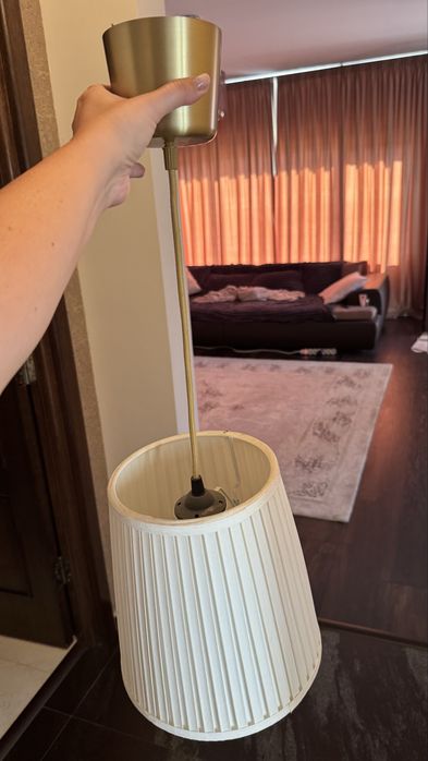 Vand 5 abajur lustra cu tot cu cablu pret pt toate 5