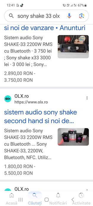 Linie audio Sony