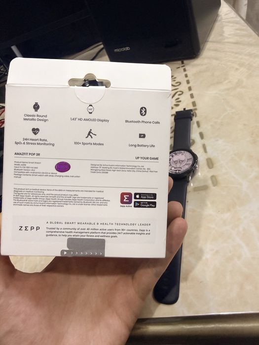 Amazfit pop 3 Amerika smart watch