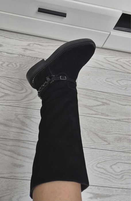 Cizme Alma en Pana piele naturala