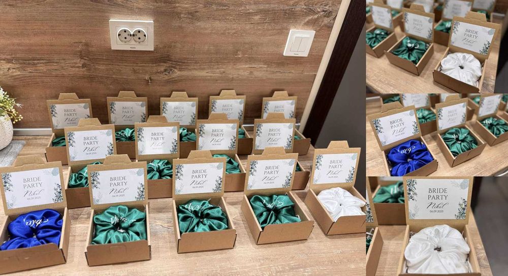 Скрънчита - подарък за моминско за кума, шаферка, булка, фирмено парти