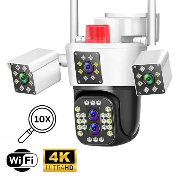Camera supraveghere WIFI 6K 12 MP 10X