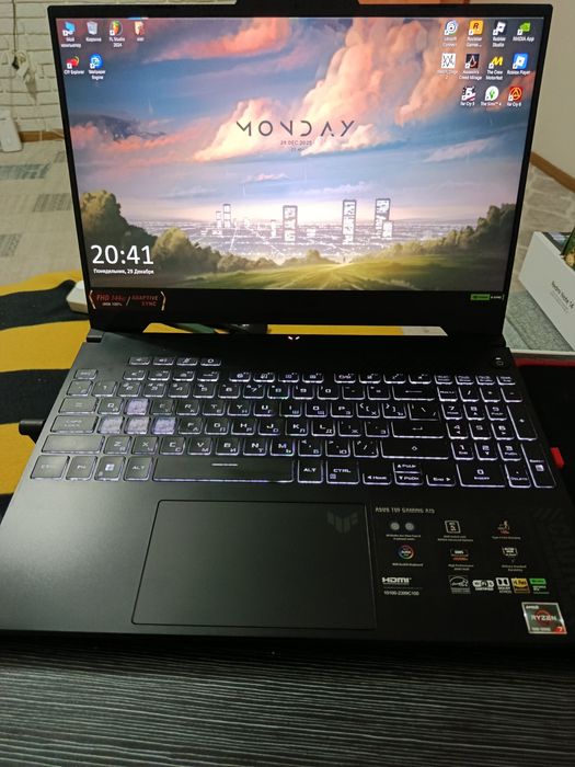 Продам или обменяю игровой ноутбук ASUS TUF A15