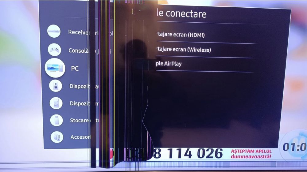 Vand tv Samsung Display spart