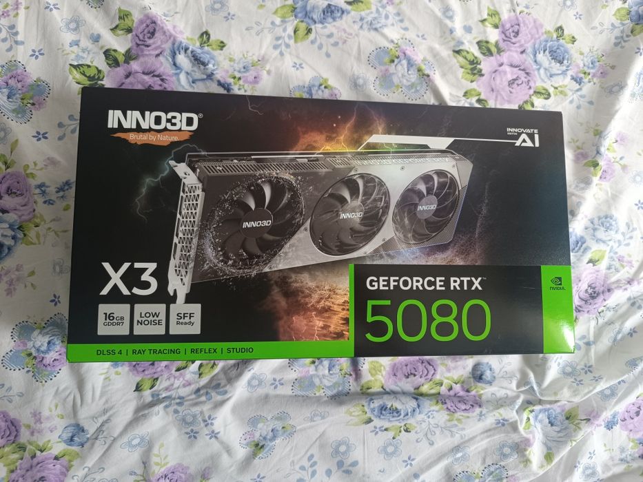 Продам видеокарту Inno3D GeForce RTX 5080 X3 16 Гб