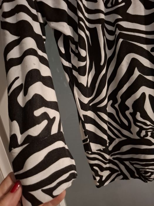 Bluza print zebra Blind date 42