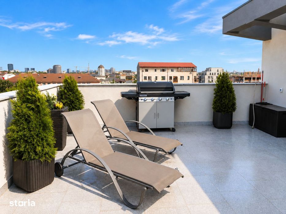 Penthouse Cu Terasă Spectaculoasă De 42 Mp Și 2 Parcări Sector 1 — fotografia 3