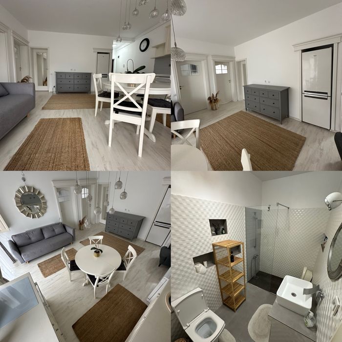 Apartament  cu 3 camere si gradina de 165mp , terasa exterioara  si  2 parcari  private cu cf disponibil imediat