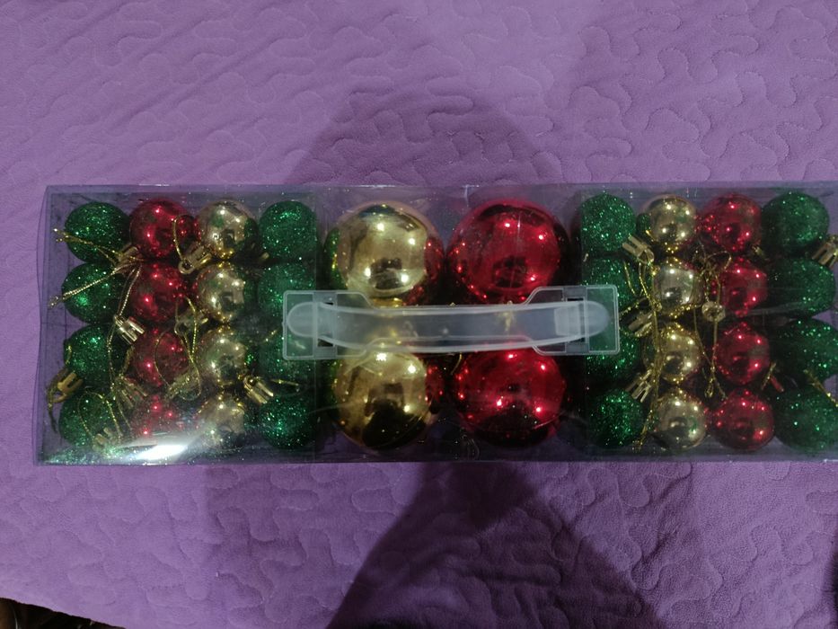 Новогодние игрушки на ёлку (100шт)