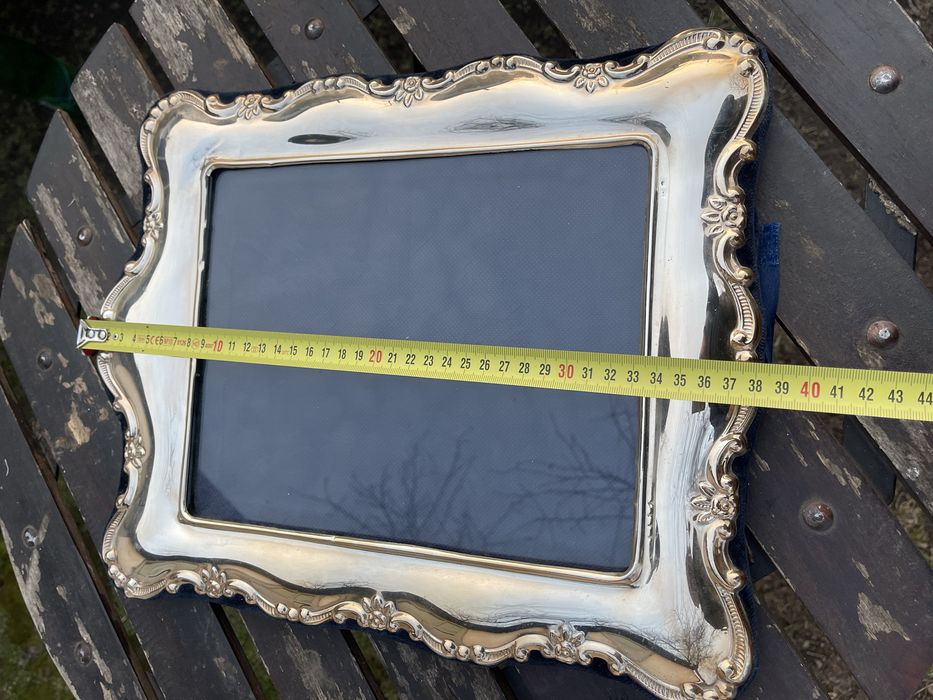 Ramă foto din argint