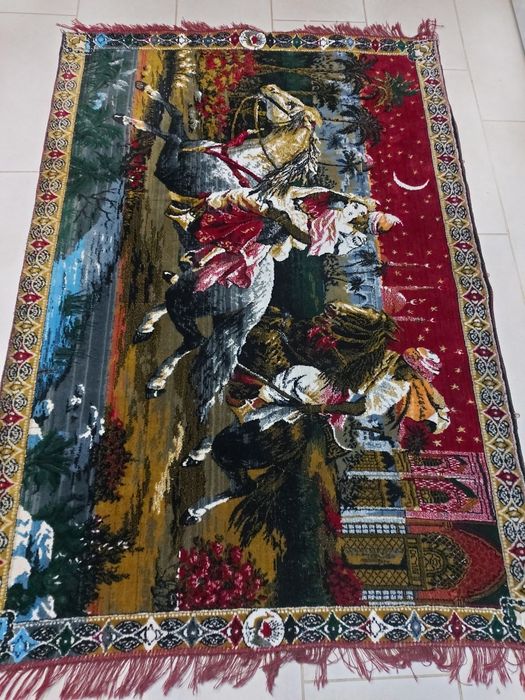 Carpetă cu Răpirea din Serai