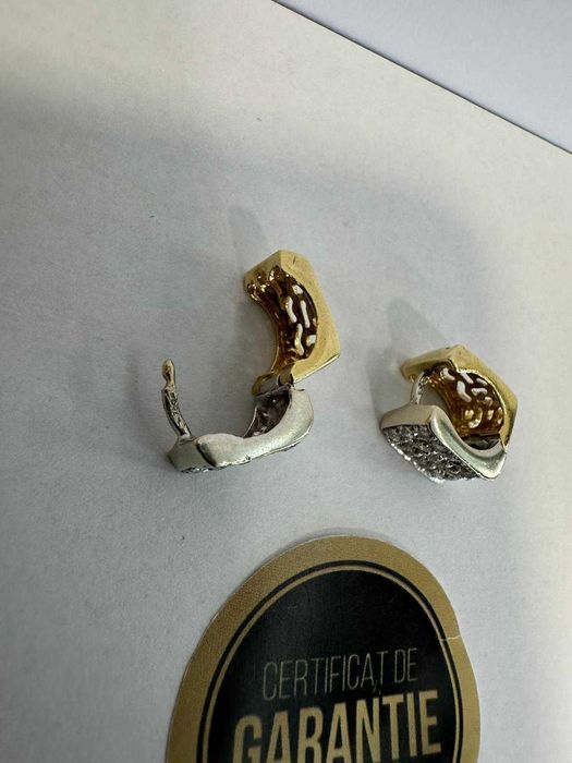 Cercei Aur 18K 6.83g (ECA 39 / B.18567.1)-Garantie 2 ani!