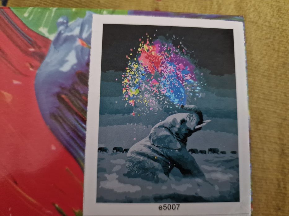 Pictează pe numere. Pânză. Set complet. Nou, sigilat.