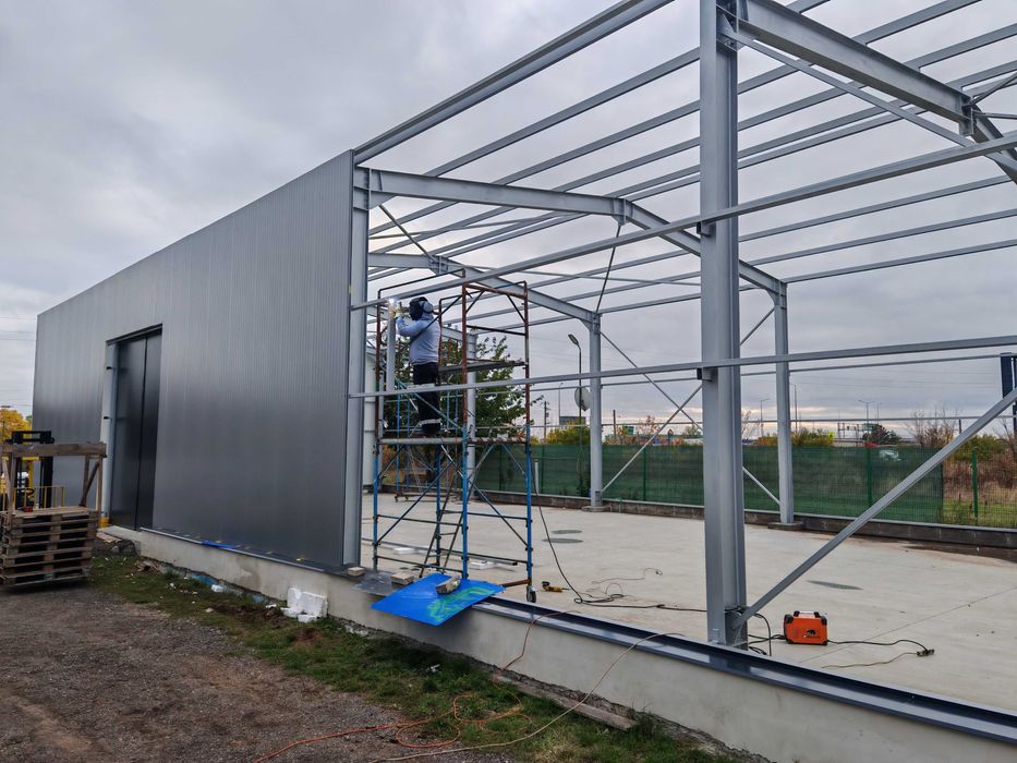 Executam Hale la Cheie si Structuri Metalice