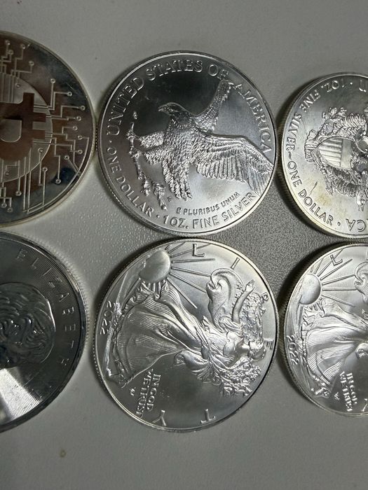 Monezi argint 1oz 999