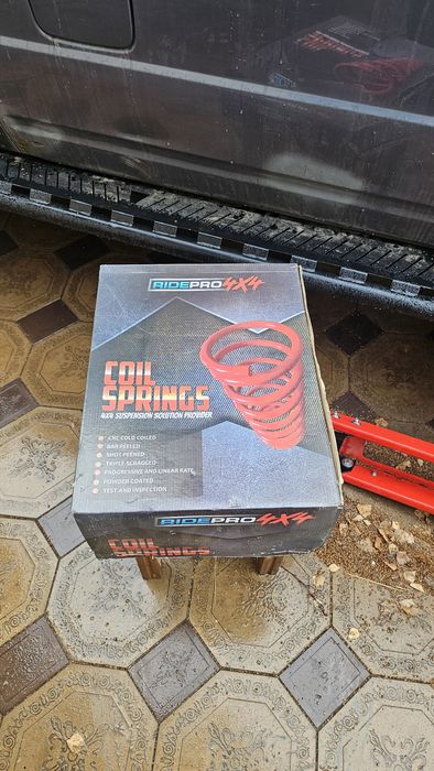 Усиленные пружины на Prado78, Прадо78