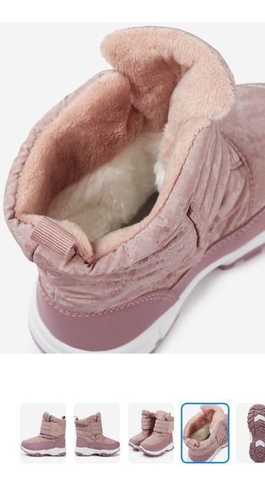 Детские зимние сапоги обувь для девочки сапожки демисезон не резиновые