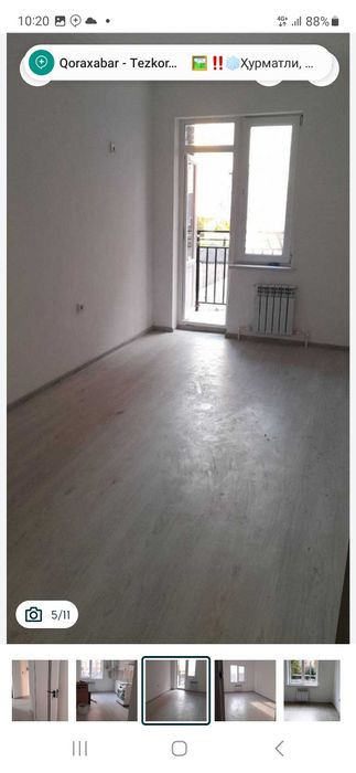 Бектемир тумани Навострой сотилади