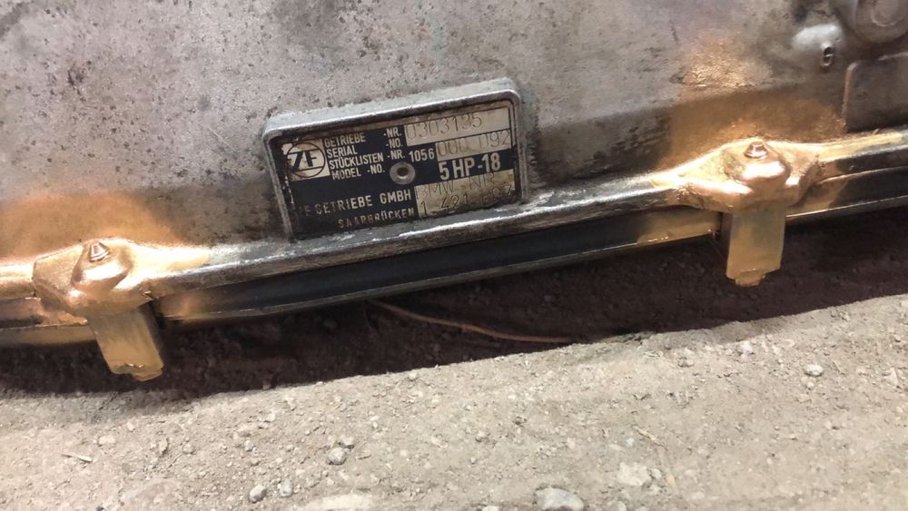 Коробка автомат акпп 5hp18 на двигатель м60