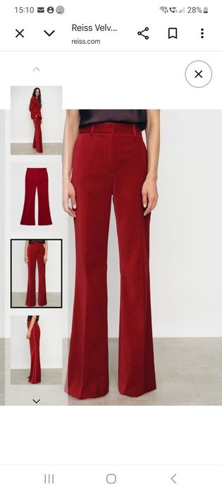 REISS Red velvet costum