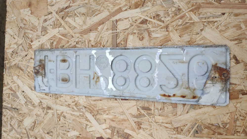 Număr vechi de înmatriculare