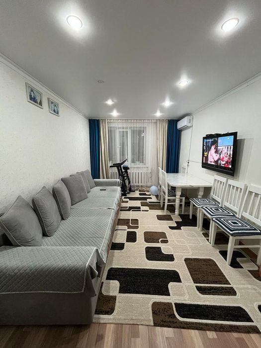 Квартира 3 бөлмелі ұқыпты отырған