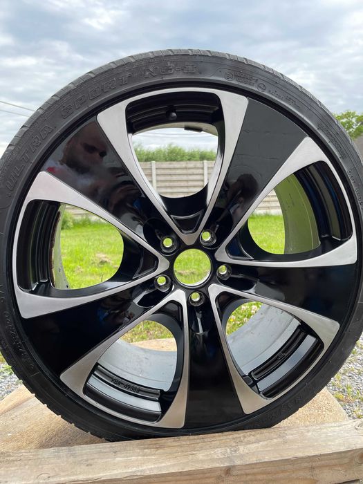 Джанти с гуми Оригинални от Ауди, 20ки, 5x112, ET75, 9j