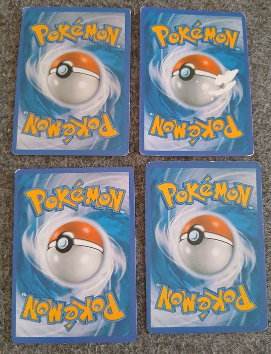 Pokemon Kartu 4 брой