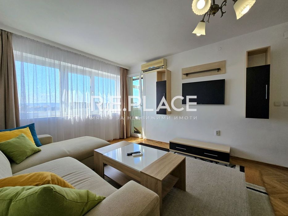 Дава се под наем Тристаен апартамент в Варна, Лятно кино Тракия - 90 кв.м за 485 € - Снимка #1