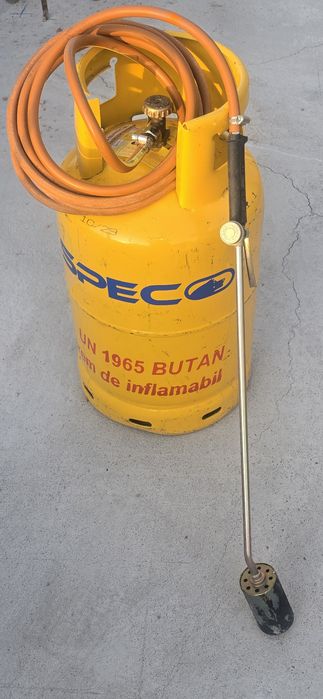 Vând butelie cu guler