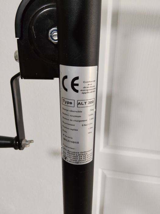 Stativ profesional lumini / truss ASD T350 – 260 kg – troliu manual