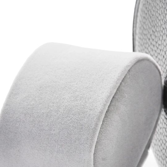 Oirlv – Etui de lux pentru ceas, piele ecologică, gri