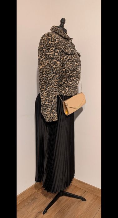 Jachetă animal print – statement, elegantă,Mărimea S-M