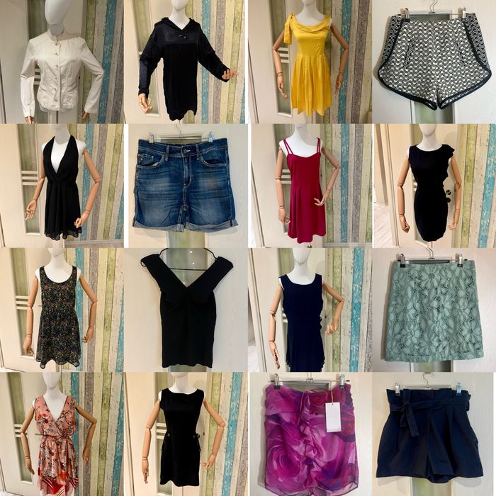 Vand lot de haine dama, 65 piese de imbracaminte