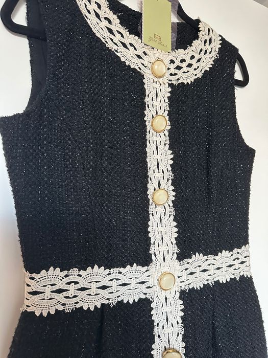 Рокля BSB - ламе и дантела