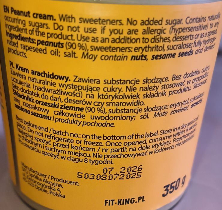 Cremă tartinabilă- set 2 buc