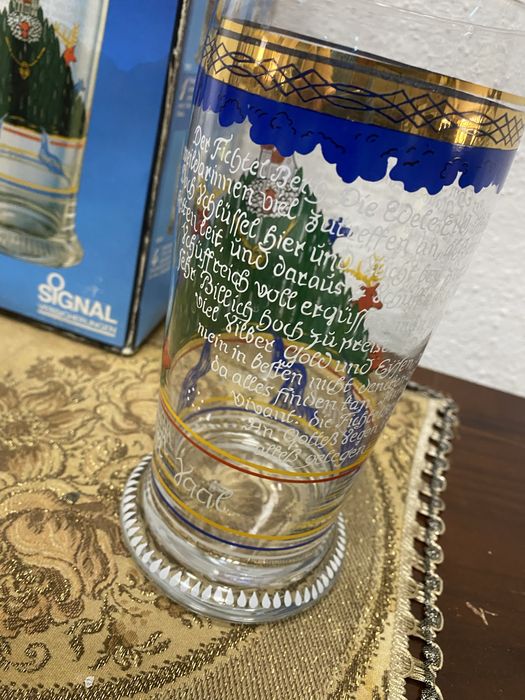 Немска чаша за бира ръчна изработка със сертификат