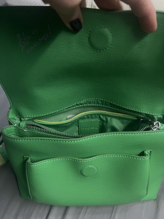 Оригинална дамска чанта-естествена кожа