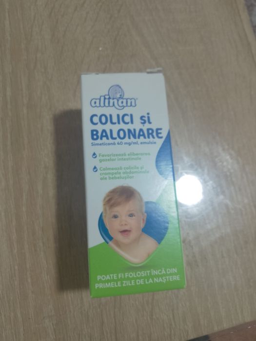 Picaturi colici bebelus  alinan si colactase