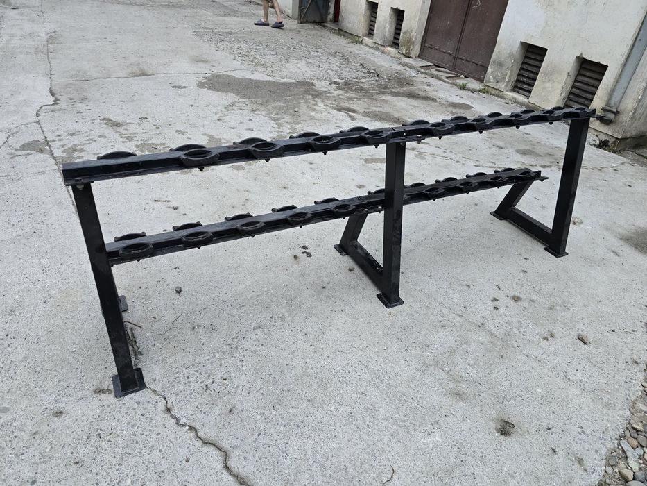 Suport, rastel,  gantere 20 pozitii(10 perechi)