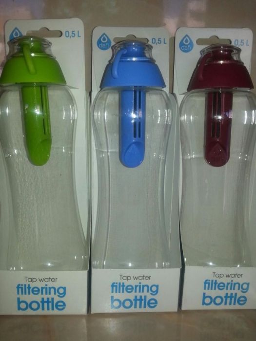 Бутилка за пречистване на вода 500 мл.