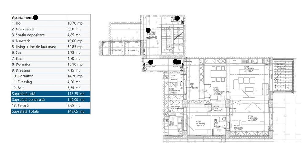 3 camere PREMIUM| 117 MP + 10 MP terasa ||