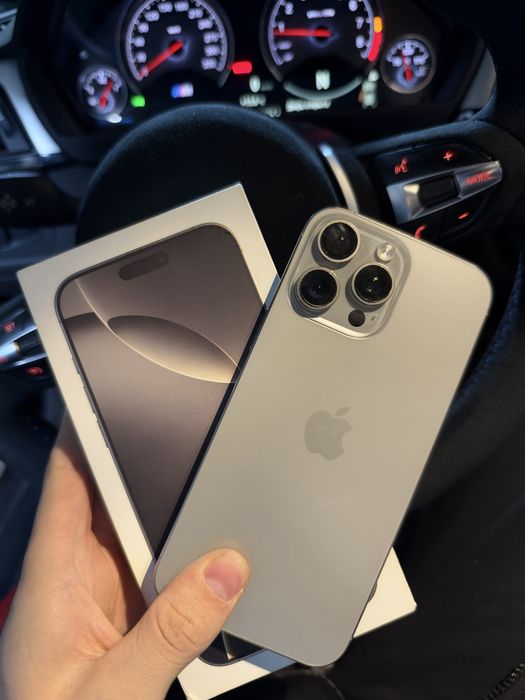 IPhone 16 Pro Max Natural Titanium 256 gb nano sim + esim